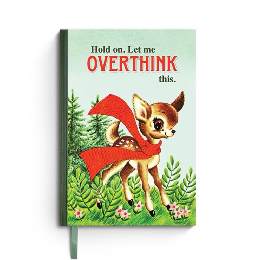 New Funny Anxiety Notebook/Journal